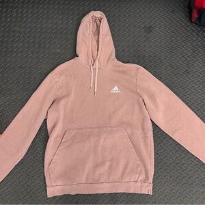 Adidas Pink Sweatshirt Classic Pullover Design